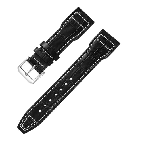 [Aocghfyer] 20mm 21mm 22mm ���v�X�g���b�v �u���X���b�g ���v�A�N�Z�T���[(BamBoo-Black White,20mm)