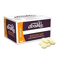 NESTLÉ DOCELLO Snowcap White Buttons (White Compound Chocolate), 5kg