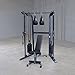 Body-Solid Powerline (PFT100) Cable Crossover Exercise Machine for Home & Commercial Gym, Functional Training Center with Dual 160lbs. Weights Stack for Cable Workout