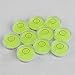 10 Pack Bubble Spirit Level Degree Mark, 10x6mm Circular Bullseye lMeasuring Instruments Spirit Level, Use for Tripod, Phonograph, Turntable (10x6mm)