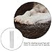 NOLITOY Reusable Lint Roller for Pet Hair Remover Washable Brush for Clothes Furniture and Cars Travel White Effortless Cleaning Electrostatic Adhesion