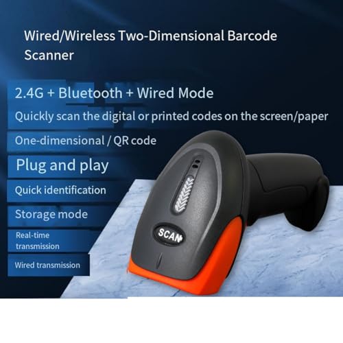 Lecteur de codes QR scanner portable sans fil Bluetooth pour décoder les étiquettes abîmées - 3