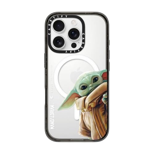 Coque iPhone 16 Pro CASETiFY anti-rayures noire transparente