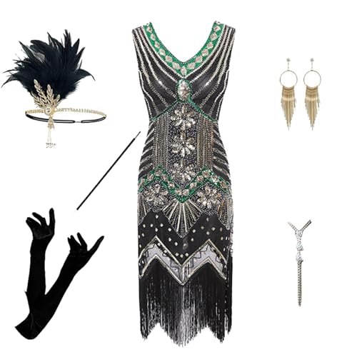Robe à paillettes noire : fini le manque d'idées pour votre soirée costumée