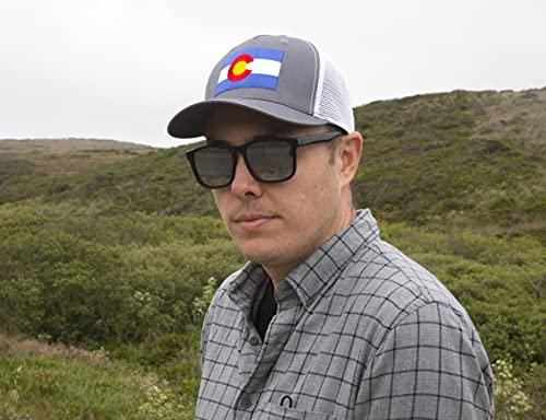 Image of International Tie State Hat for Men and Women, Adjustable Snapback Trucker Baseball Cap with Embroidered Patch