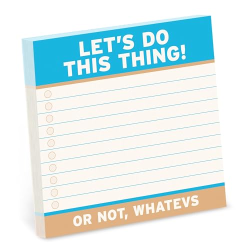 Let’s Do This Thing Real Big Stickies (Knock Knock Sticky Notes (4x4))