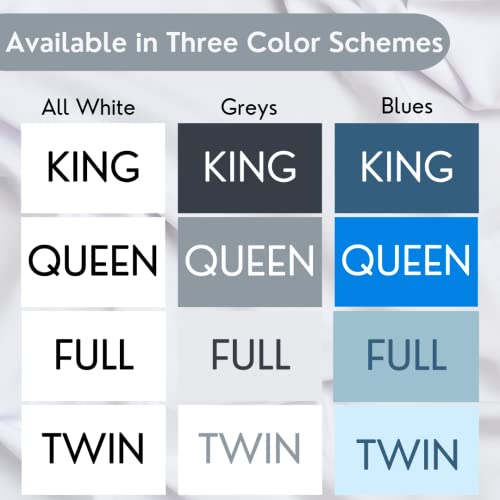 Sheet Organizer For Linen Closet | 16 Piece Iron-On Label Set | Sheet Organizers And Storage | Linen Closet Organizer | Bedsheet Organizers (White) #TOP5