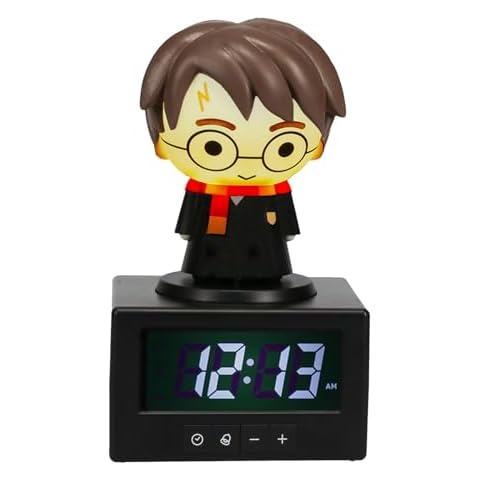 Harry Potter Digital Alarm Clock with Mood Lamp Cover