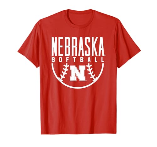 University of Nebraska Cornhuskers Softball Arch T-Shirt