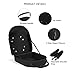 Senvitate Hat Travel Case, Hat Storage for Baseball Caps, Hat Organizer Box Storage for Cap, Caps Carrier Ball Hat Holder for 6 Caps, Travel Hat Display Carrier Bag