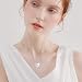 VEOIRXU Urne Kette für Asche, Anhänger Pfoten Abdruck Haustier, Herz Urne Halskette, Memorial Andenken Urne Schmuck mit Trichter-Kit für Haustier/Hunde/Katze Asche(Silber)