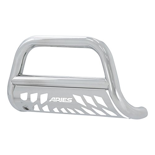 ARIES 35-4010 2-1/2-Inch Polished Stainless Steel Bull Bar, Select Chevrolet Colorado, GMC Canyon