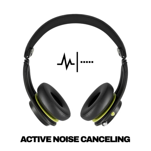 Skullcandy Icon ANC Wireless On-Ear Bluetooth Headphones, Active Noise Cancelling, Up to 60 Hours Battery, Sweat Water Resistant, Foldable and Durable, Microphone for iPhone Android - True Black - Image 3