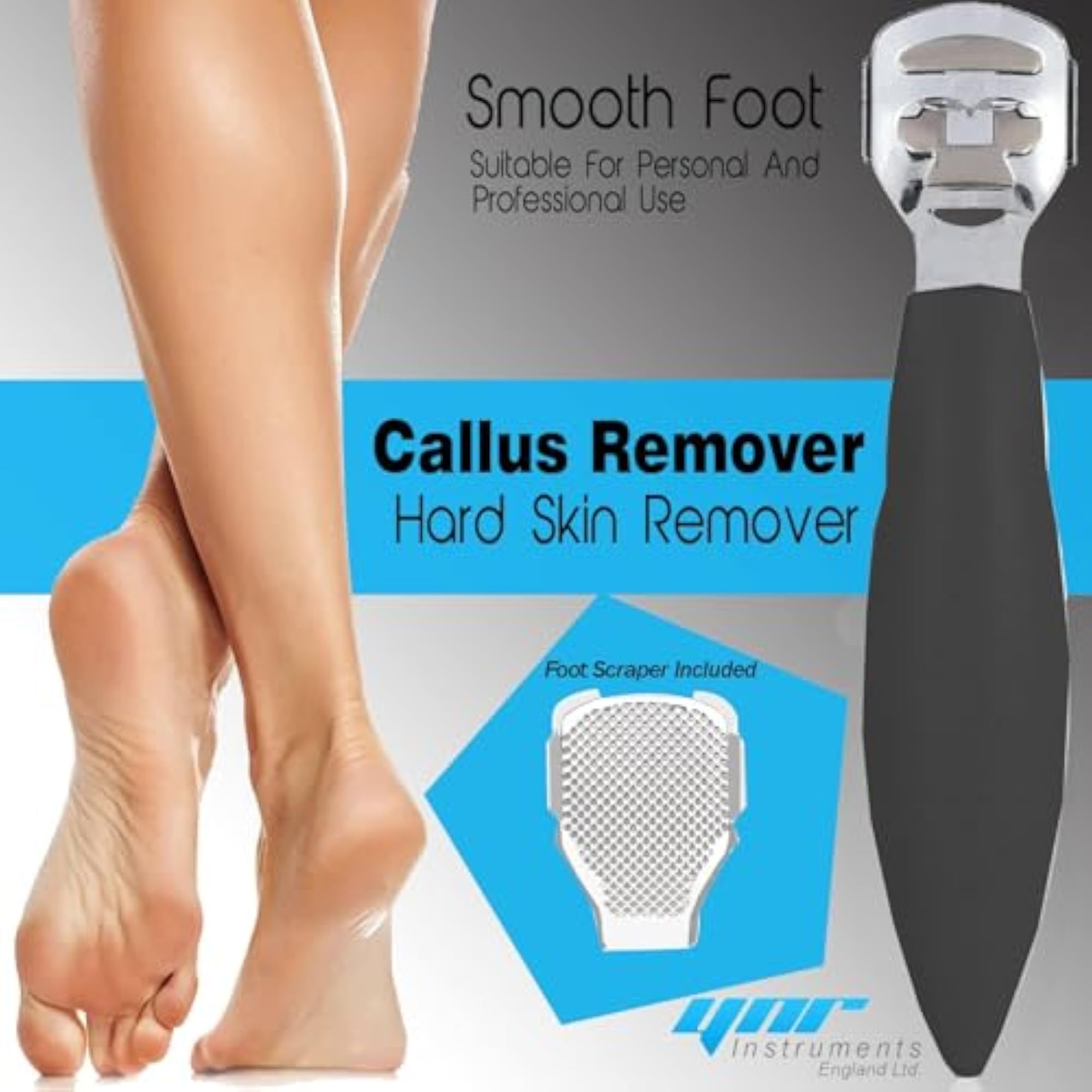 Foot Callus Shaver for Pedicure, Dead Skin Remover