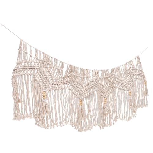 Rideau macramé de qualité supérieure en fil de coton durable - 2