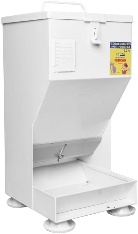 Comedouro para Animais Capacidade 5 Kg de Ração Com2 Fercar