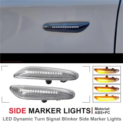 Clignotant Séquentiel LED pour BMW E46 E60 E90 X3 E83 répétiteur latéral dynamique