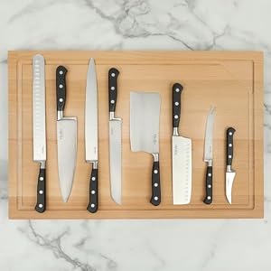 Martha Stewart Carverton 10 Slicer Knife High Carbon Stainless Steel Kitchen Knives wBlack Triple Riveted Handle