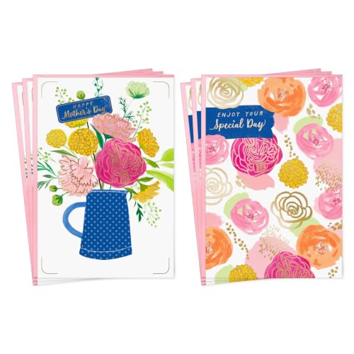 Hallmark Mother's Day Cards with Envelopes, 6-Pack (Enjoy Your Special Day)