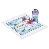 スケーター(Skater) おしぼり セット ケース付 子供 キッズ 日本製 ディズニー アナと雪の女王 25 女の子 OA5AG-A