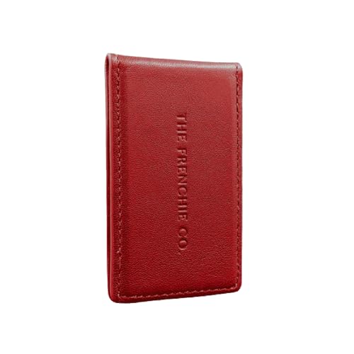 Frenchie Co. - 2�C��1 AirTag �}�l�[�N���b�v - �t���O���C���C�^���A�����U�[ - AirTag��p�|�P�b�g�ƃ}�O�l�b�g�}�l�[�N���b�v - ���z�◷�s�p�̃X�����ȃ��W�����[�g���b�L���O�B, ���b�h, Slim, Airtag �}�l�[