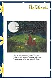 Notebook-The Sayings About Positivity - 'What is happiness?' asked the fox.: Quotes College Ruled Journal_6in x 9in x 114 Pages