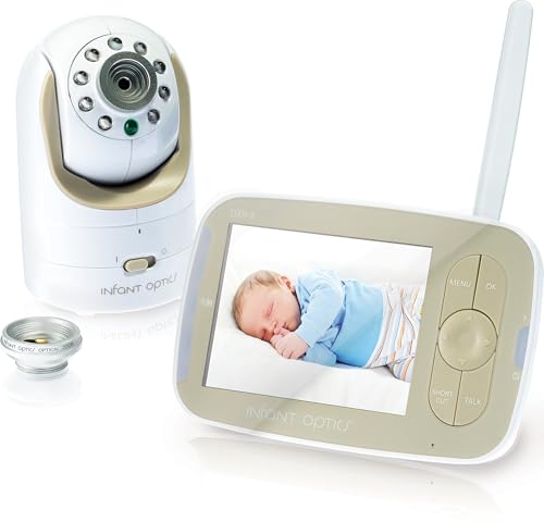 Infant Optics DXR-8 480p Video Baby Monitor, Non-WiFi Hack-Proof FHSS...