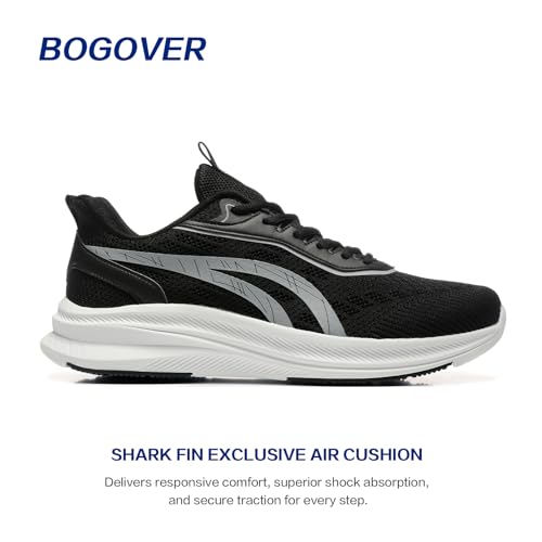 BOGOVER Men's Running Shoes, Lightweight Breathable Walking Shoes Non Slip Tennis Shoes Movepropel Athletic Fashion Sneakers2