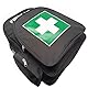 Red Emergency Backpack First Aid Bag Empty Medical First Aid Back Pack Treatment First Responder Trauma Bag for Hiking Camping Daycare Vacation Outdoors Pet Dog Cat Travel Road Trip (Black lb)