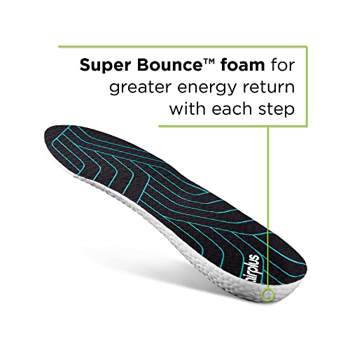 Air Plus Energy Cushion Insoles With Super Bounce Technology, Women's Size 5-11 #TOP3