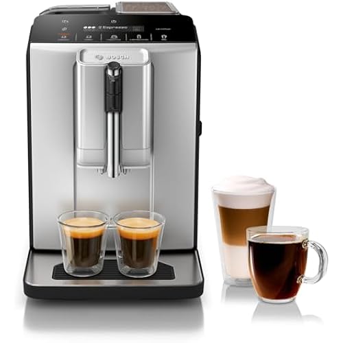 Bosch 300 Series Fully Auto Espresso Machine with Grinder and Steam Wand