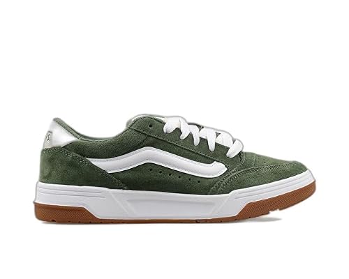 Vans Tênis unissex adulto Hylane, 2 tons cáqui/verde, 12 Women/10.5 Men