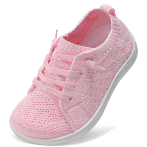 Image of JOINFREE Toddler Shoes Girls Boys Wide Barefoot Shoes Minimalist Walking Sneakers Zero Drop Slip on Tennis Shoe Breathable Naturally Flexible