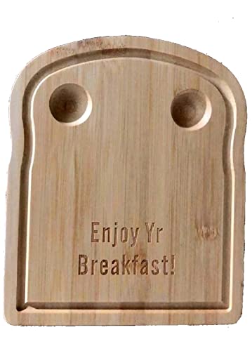 Egg Tray And Toast Board By Illato, Breakfast Board, Toast Board, Egg Cup Holder, Bamboo Egg Holder, Bed Tray, Bamboo Holder, Wooden Breakfast Tray, Deviled Egg Tray, Serving Board, Charcuterie Board #TOP2