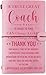 Hiipeenow Coach Appreciation Gifts for Men Women, Leather Travel Journal 140 Pages Presents, Baseball Softball Soccer Basketball Swim Football Coach Gifts, Christmas Birthday Thanksgiving