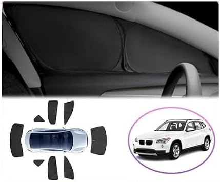 Car Window Shade For BMW For X1 E84 2009-2015 Anti-UV Foldable Sunroof Visor Sun Shade(Front Side Windows)