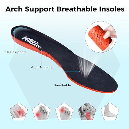 Image of Wide Walking Shoes for Men Arch Support Plantar Fasciitis Tennis Sneakers Non Slip Casual Athletic Running Shoes