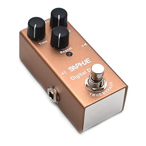 SAPHUE Digital Delay Guitar Effects Pedal Effect...