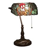 4.Stained Glass Lamps : Real made of stained glass puzzles, hand welded, lamp handmade lamp, Real glass products will not , colorful , romantic and soft lighting.