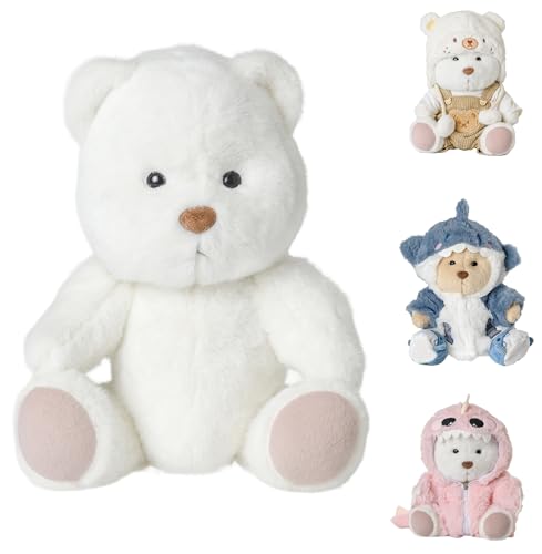 Galilea® Bobbie Bär - Plüschbär - Kleidung NICHT enthalten - Handgefertigt artikuliert - Kuscheliger weicher und unwiderstehlicher Teddybär - Originelle Geschenke für Frauen
