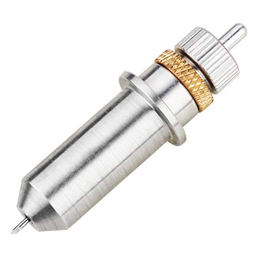 Advcer 15Pcs 30/45 / 60 Degree Vinyl Cutter Blades With Cut Blade Holder - All Purpose For Gcc Vinyl Film Cutter Plotter Cutting Machines (Zec-U1005, Dia. 2.0 Mm, Offset Value 0.25Mm) #TOP5