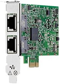 HP 332T - Network adapter - PCI Express 2.0 x1 low profile - Gigabit Ethernet x 2 - for ProLiant DL360e Gen8, DL385p Gen8, ML310e Gen8, ML350e Gen8, ML350p Gen8, SL270s Gen8