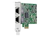 HP 332T - Network adapter - PCI Express 2.0 x1 low profile - Gigabit Ethernet x 2 - for ProLiant DL360e Gen8, DL385p Gen8, ML310e Gen8, ML350e Gen8, ML350p Gen8, SL270s Gen8