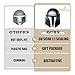 BestEvMod Mando Style Universal Car Engine Start Stop Button Cover Anti-Scratch Push Start Button Protective Cover 3D Cool Car Interior Accessories (Silver)
