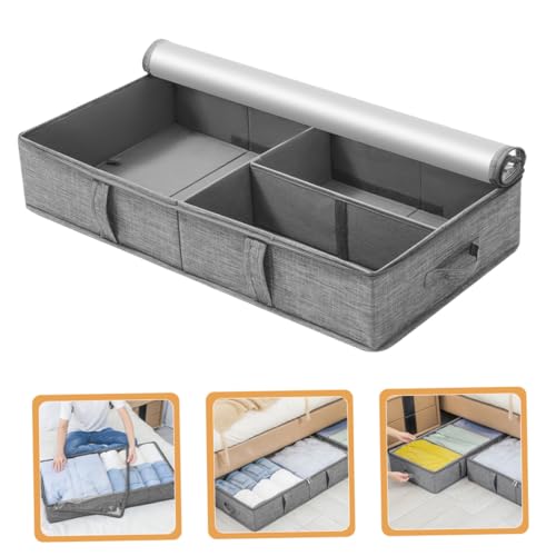 Caja de almacenamiento plegable para proteger mantas y edredones del polvo 6