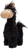 Lorenzo, das NICI Lama, trägt schwarzes Plüschfell. Seine coole Wuschelfrisur und der buschige Schwanz geben ihm sein lustiges Aussehen. Frech steht das stylische Lama auf seinen vier Beinchen. Der kuschelig weiche NICI Plüsch macht das Tierchen zu einem angenehmen Kuschel- und Spielgefährten.