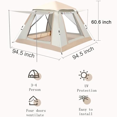 Carpa instantánea para camping 2 personas miniatura 2