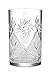 Cut Crystal Drinking Glass for Hot or Cold Fits Russian Metal Glass Holder Podstakannik