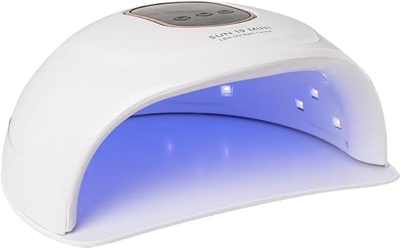 UV LED Nail Lamp, 48W Professional Nail Dryer with 3 Timer Settings, White
