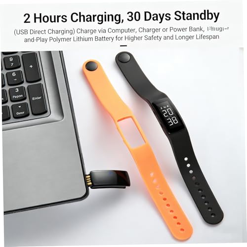 Despierta sin ruidos con la pulsera con alarma vibratoria Jorzer para un descanso compartido 3
